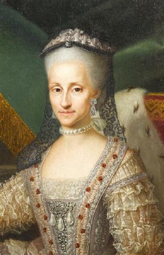 Anton Raphael Mengs Portrait of Maria Antonietta of Spain Germany oil painting art